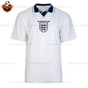 Retro England Home Replica Football Shirt 1996