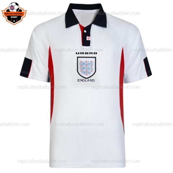 Retro England Home Replica Football Shirt 1998