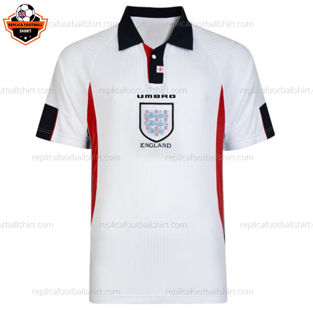 Retro England Home Replica Football Shirt 1998