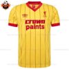 Retro Liverpool Away Replica Football Shirt 81/84 - front