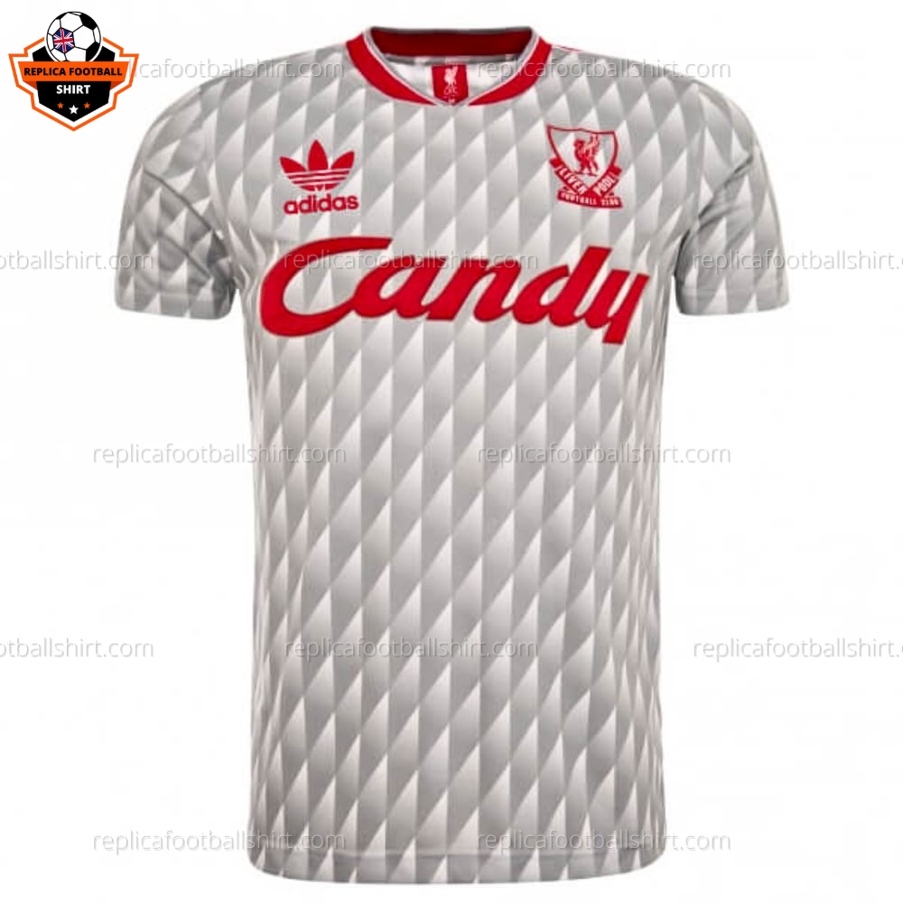 Retro Liverpool Away Replica Football Shirt 89/91