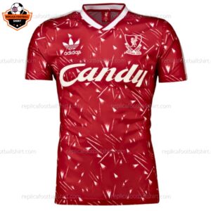 Retro Liverpool Home Replica Football Shirt 89/91