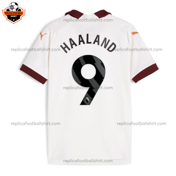 Man City Away Replica Shirt 23/24 Haaland 9 - back