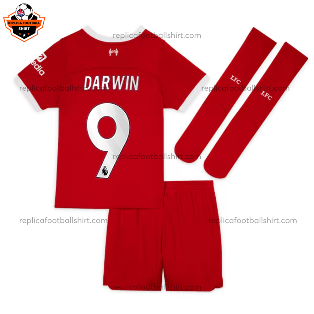 Liverpool Home Kid Replica Kit Darwin 9