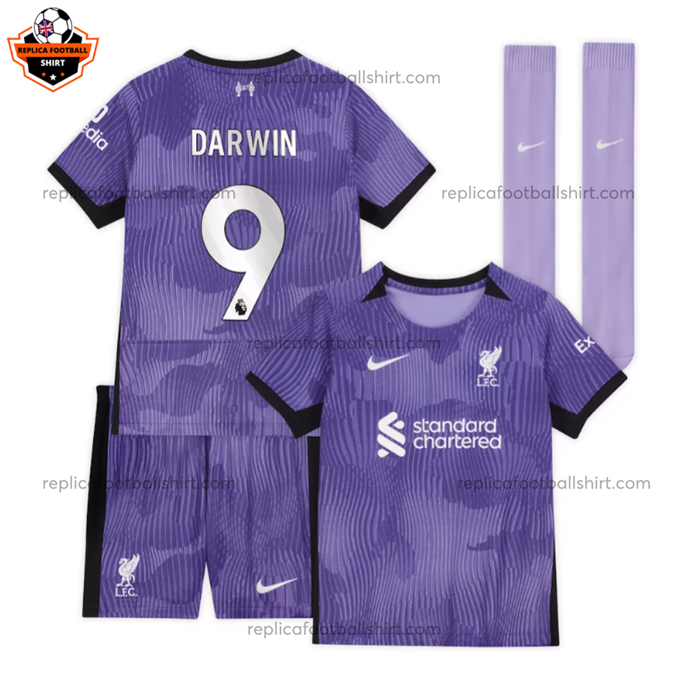 Liverpool Third Kid Replica Kit Darwin 9