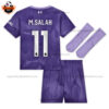 Liverpool Third Kids Replica Kit 23/24 Salah 11 - back