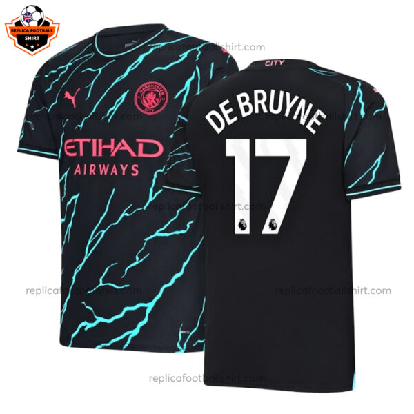 Man City Third Men Replica Shirt Bruyne 17