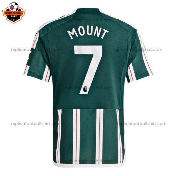 Man Utd Away Replica Shirt Mount 7 - back