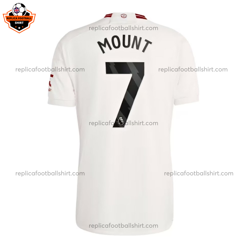 Man Utd Third Replica Shirt Mount 7