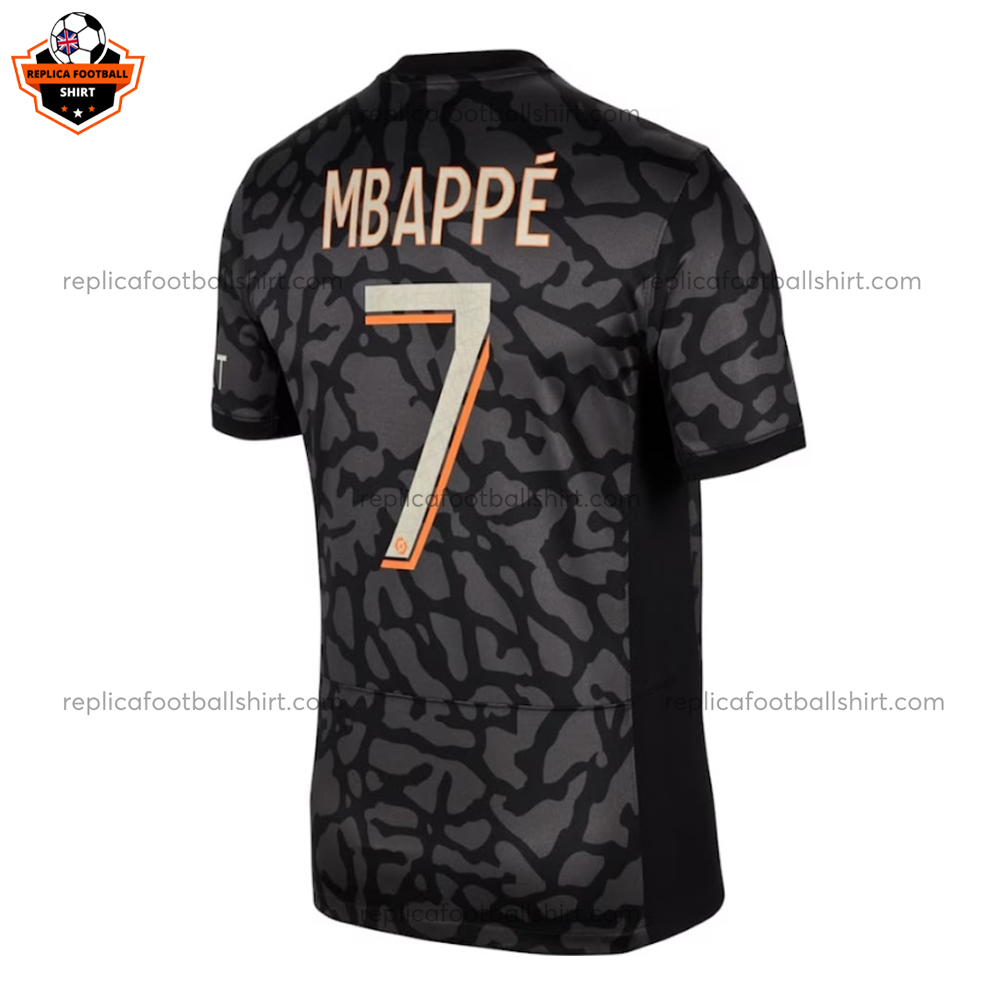 PSG Third Replica Shirt 2023/24 MBAPPÉ 7