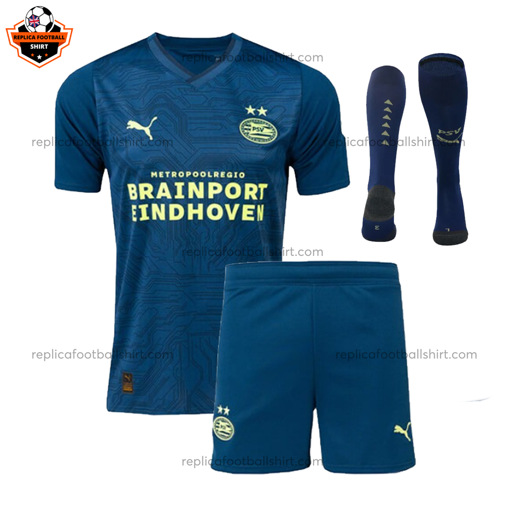 PSV Eindhoven Third Kid Replica Kit
