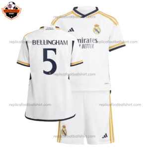 Real Madrid Home Replica Kit Bellingham 5