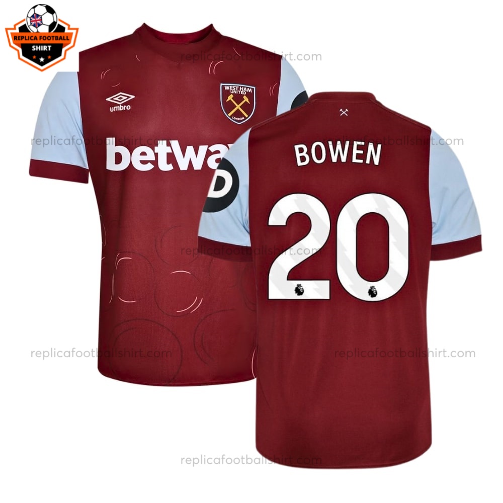 West Ham United Bowen 20 Home Men Football Shirt 23 24