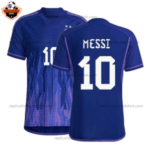 Argentina Away Men Replica Shirt MESSI 10