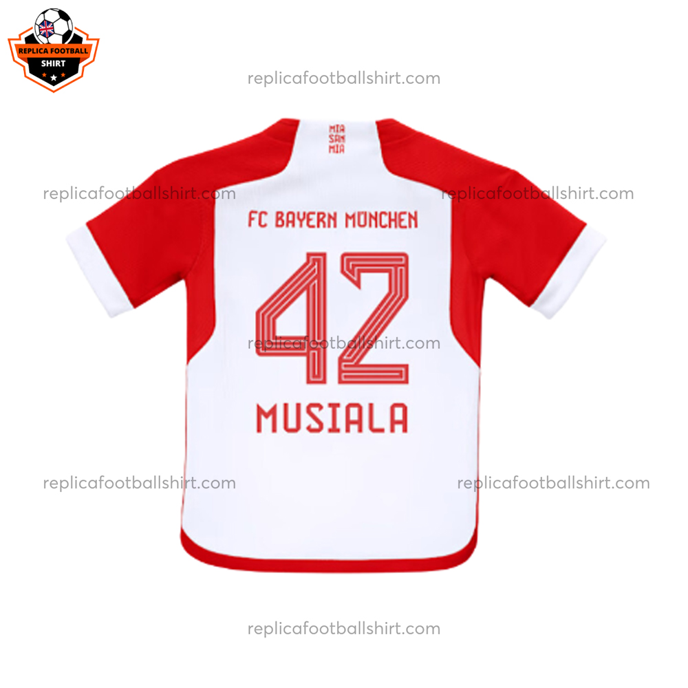 Bayern Munich Home Kid Replica Kit Musiala 42