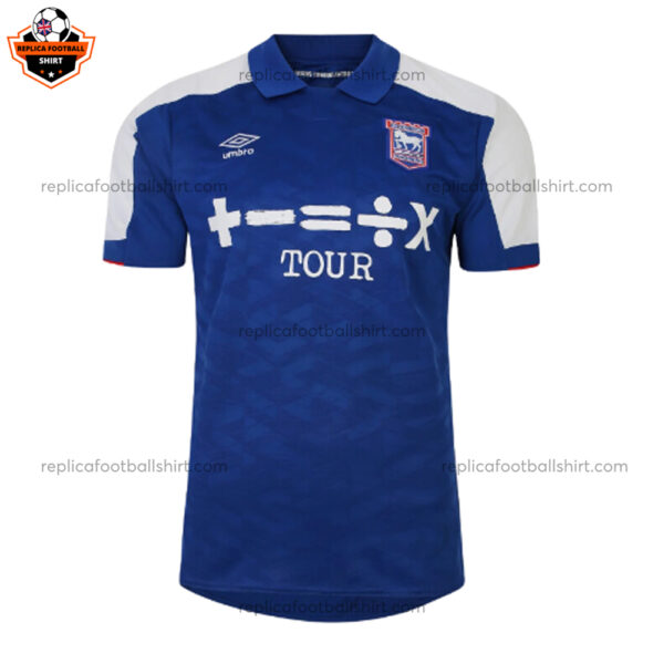 Ipswich Home Replica Football Shirt - front