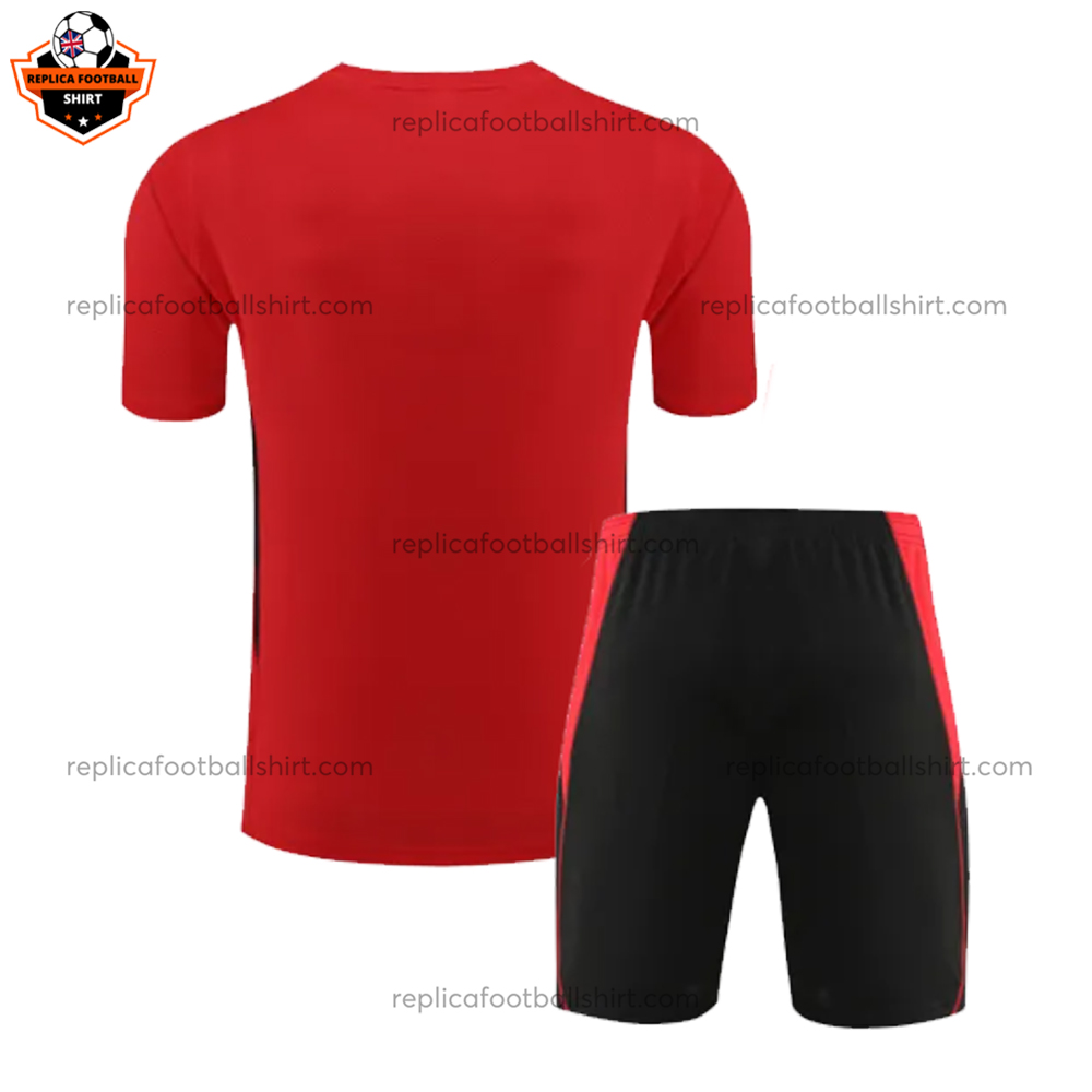 Manchester United Red Training Kid Replica Kit