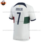 Portugal Away Stadium Shirt World Cup Men Replica Football Shirt 2022 RONALDO 7 Printed