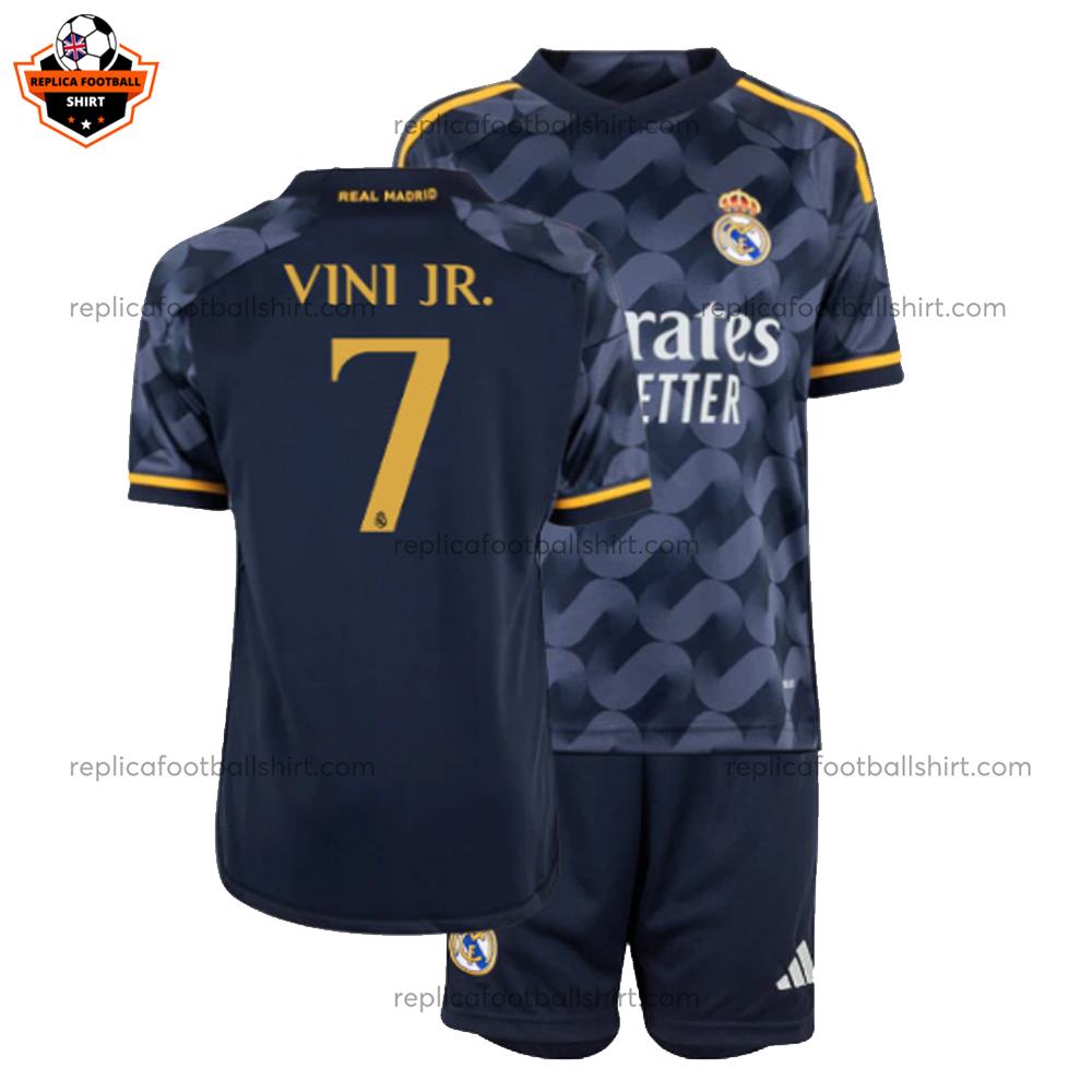 Real Madrid Away Kid Replica Kit Vini JR. 7