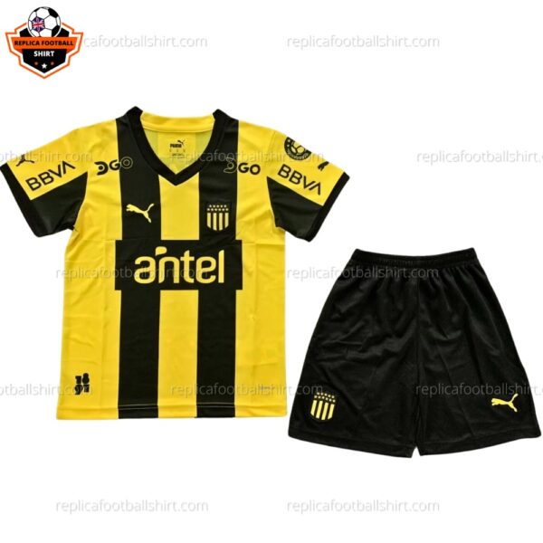 CA Penarol Home Kid Replica Kit 2023/24 - front