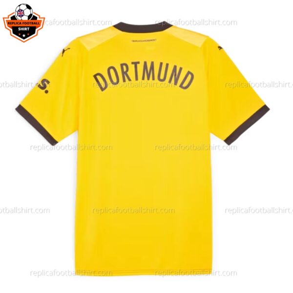 Dortmund Home Replica Football Shirt - Back View