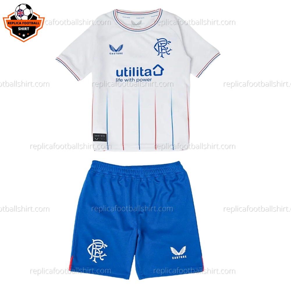 Rangers Away Kid Replica Kit 2023/24