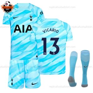 Tottenham Goalkeeper Kid Replica Kit VICARIO 13