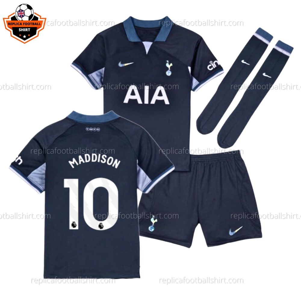 Tottenham Maddison 10 Away Kids Replica Kit 23/24