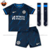 Chelsea Away Kid Replica Kit 23/24 Sponsor