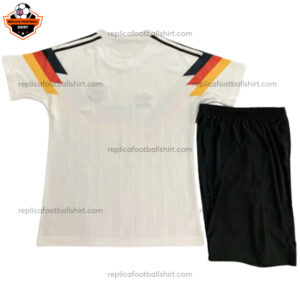 Retro Germany Home White Kid Replica Kit 1990