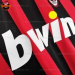 Retro AC Milan Home Replica Football Shirt 2006/07 Long Sleeve