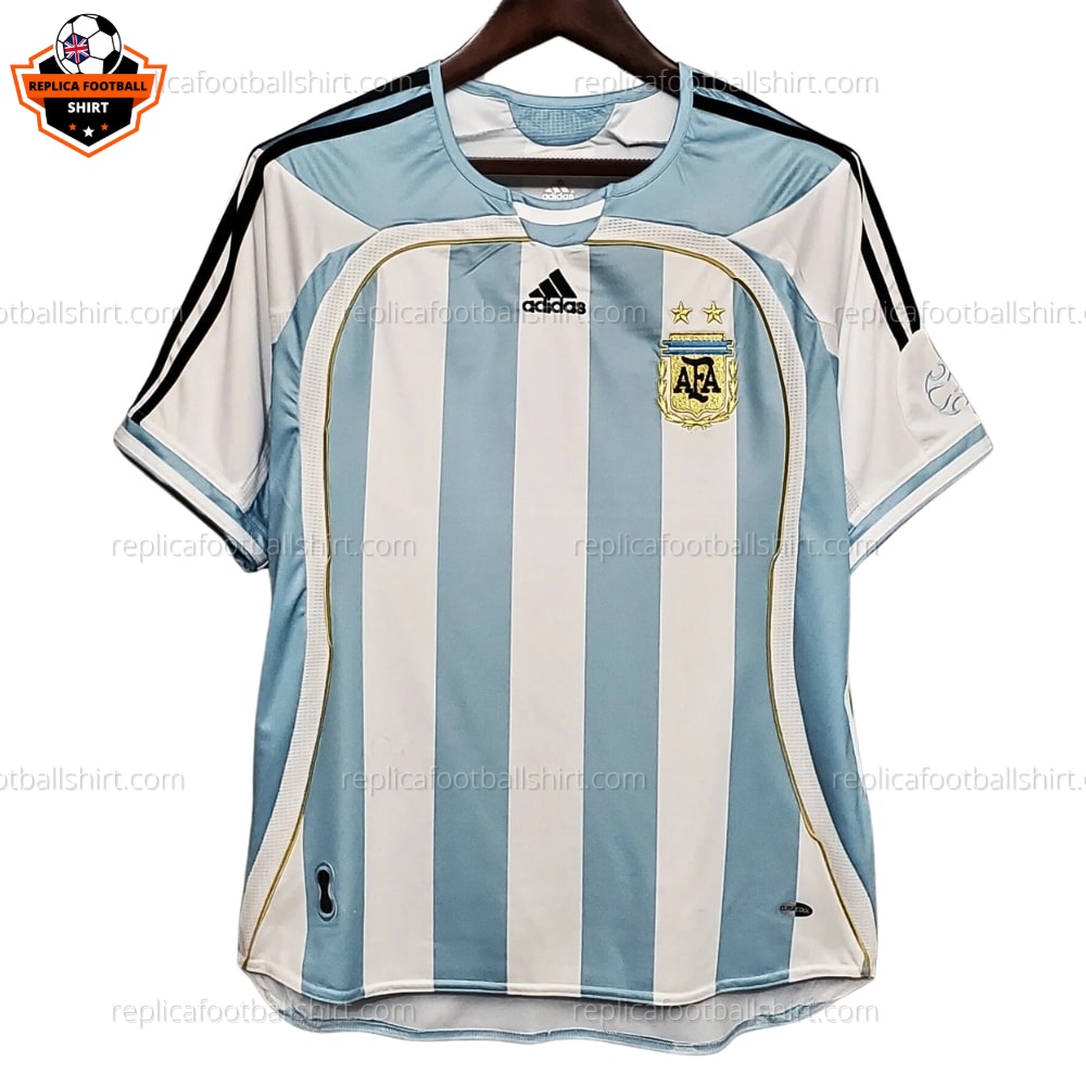 Retro Argentina Home Replica Football Shirt 2006