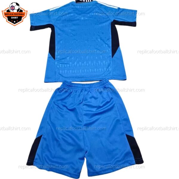 Real Madrid Blue GoalKeeper Kid Replica Kit