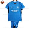 Real Madrid Blue GoalKeeper Kid Replica Kit