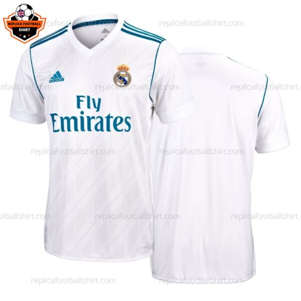 Real Madrid Retro Home Replica Football Shirt - front