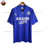Retro Leicester City Home Men Replica Football Shirt 1992/94