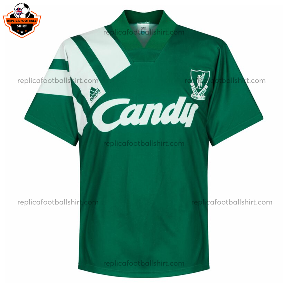 Retro Liverpool Away Replica Shirt 1991/92