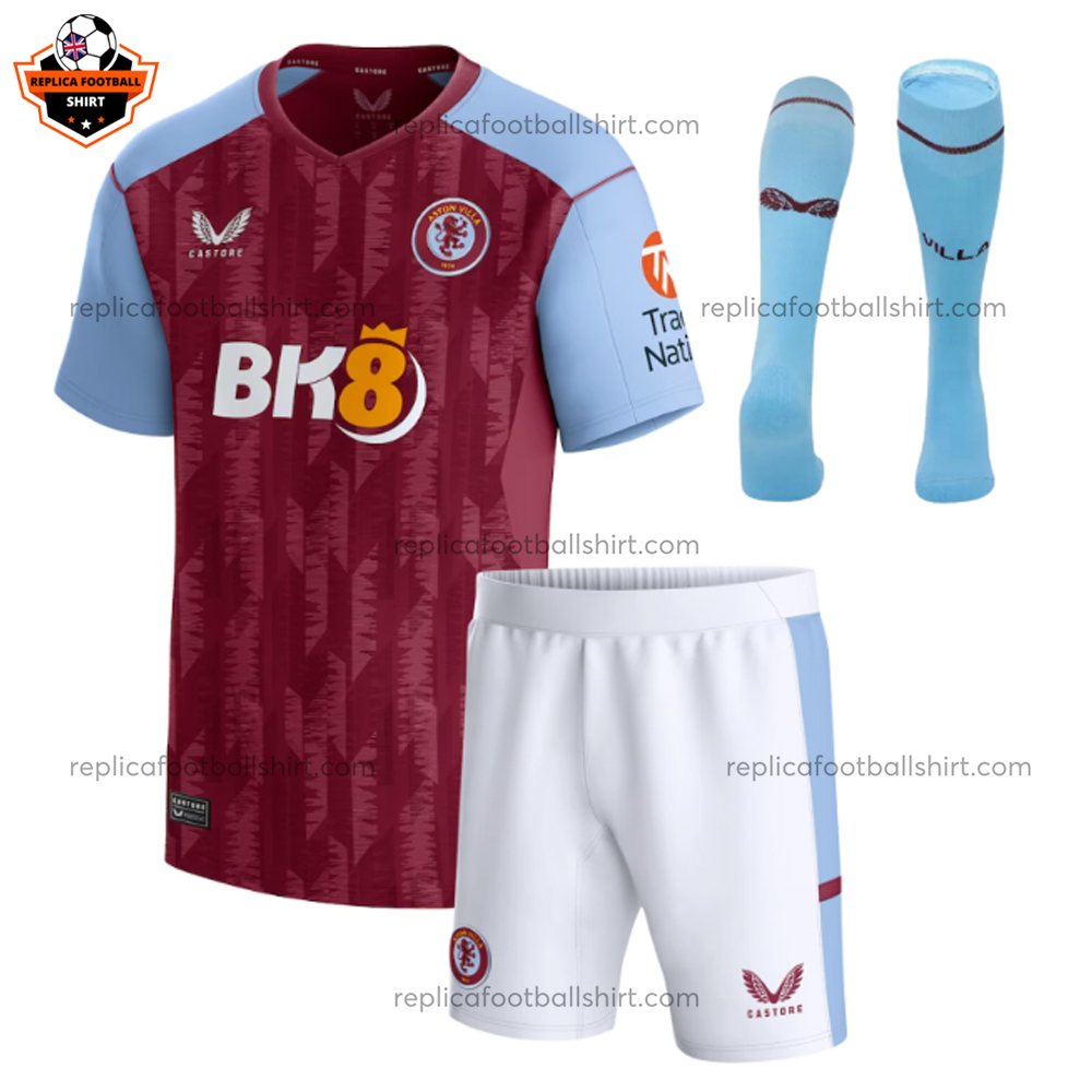 Aston Villa Home Adult Replica Kit 23/24