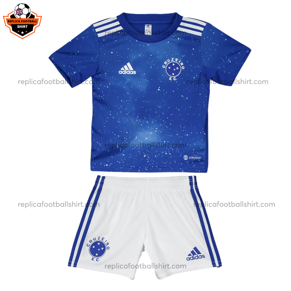Cruzeiro Esporte Home Kid Replica Kit 2023/24