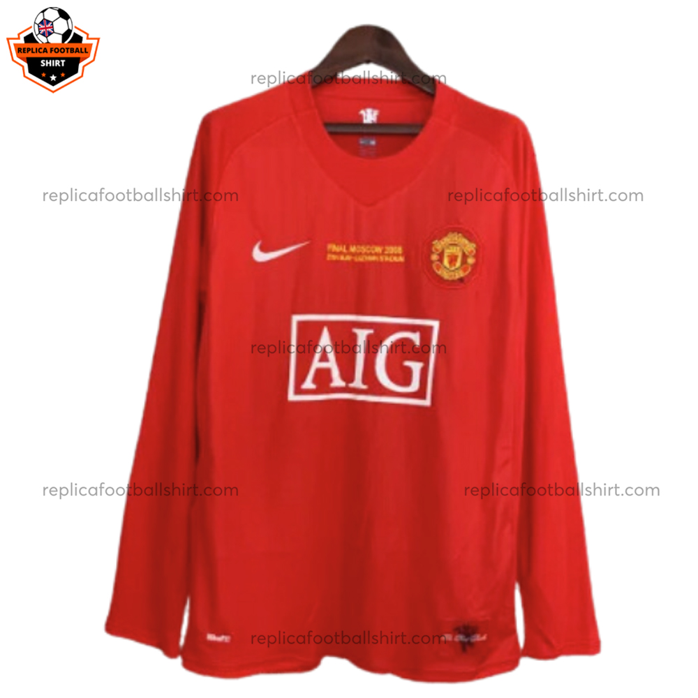 Manchester United Retro Home Replica Shirt 2007/08
