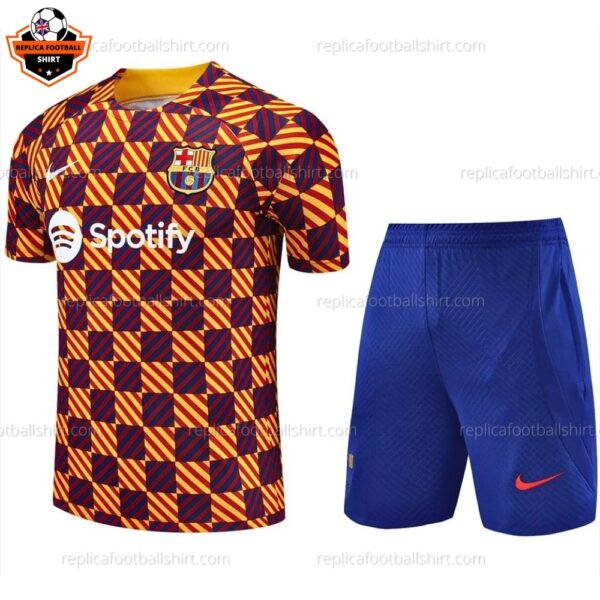 Barcelona Yellow Blue Training Adult Replica Kit 2023/24