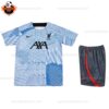Liverpool Blue Training Adult Replica Kit
