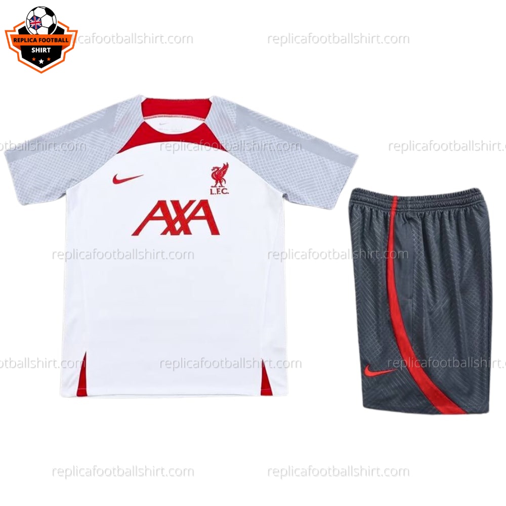 Liverpool White Red Training Adult Replica Kit