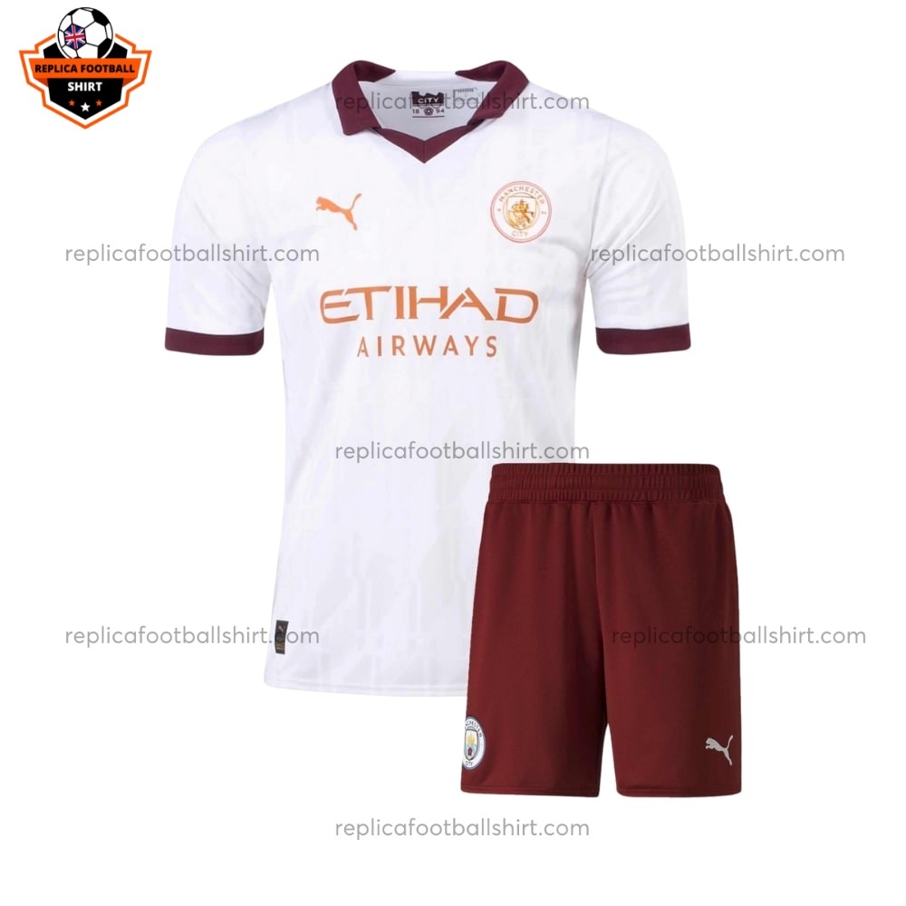 Manchester City Away Adult Replica Football Kit 23/24 Front View