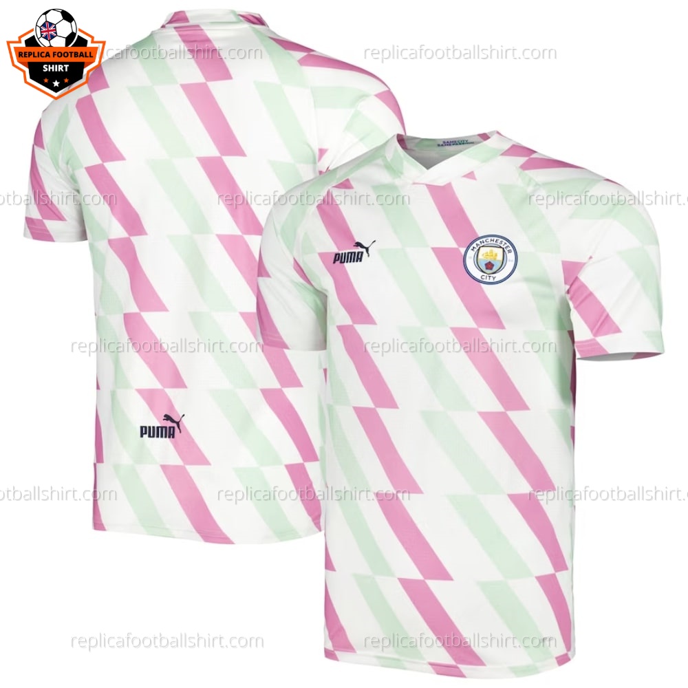 Man City Pre Match Training Replica Shirt