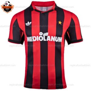Retro AC Milan Home Replica Football Shirt 91/92