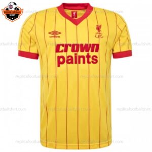 Retro Liverpool Away Replica Shirt 81/84