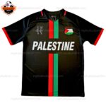 Palestine Black Fans Men Replica Football Shirt 2024
