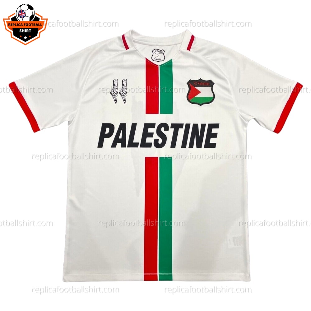 Palestine White Men Replica Shirt 24/25