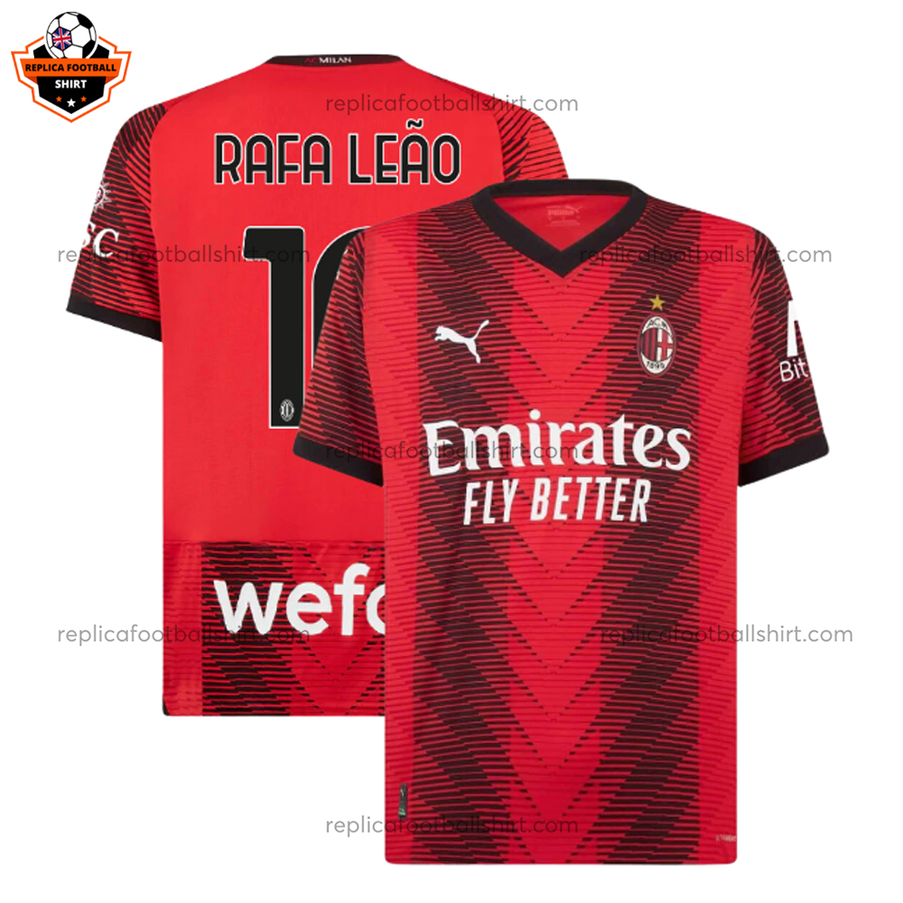 AC Milan Home Replica Shirt RAFA LEÃO 10